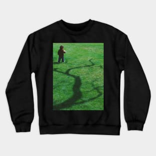 YOUNG BOY IN A TREE Crewneck Sweatshirt